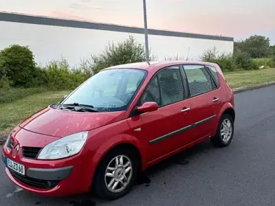 Gebraucht Renault Grand Scénic II Exception 135 PS (99 kW) 2008 Rot Van / Kleinbus