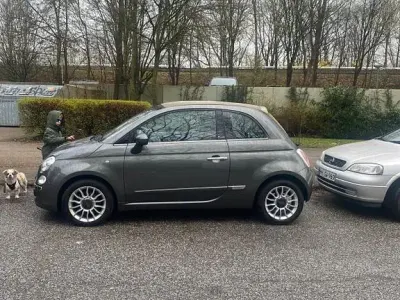 Gebraucht Fiat 500C 86 PS (63 kW) 2014 Grau Cabrio