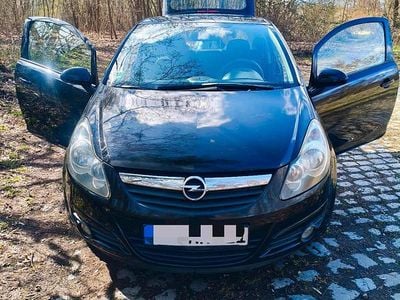 Gebraucht Opel Corsa 125 PS (91 kW) 2008 Schwarz Kleinwagen