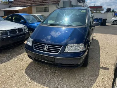 Gebraucht VW Sharan United 116 PS (85 kW) 2008 Blau Van / Kleinbus