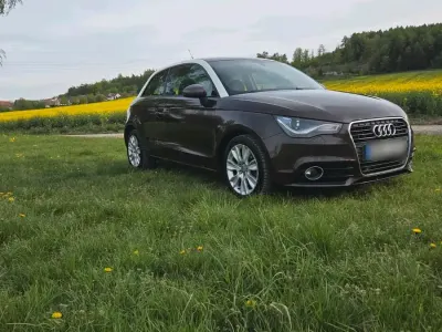 Brugt Audi A1 105 HK (77 kW) 2011 Brun Hatchback