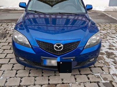 Second-hand Mazda 3 105 CP (77 kW) 2007 Albastru Berlinǎ