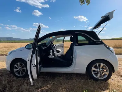 Gebraucht Opel Adam 85 PS (62 kW) 2015 Weiß Kleinwagen