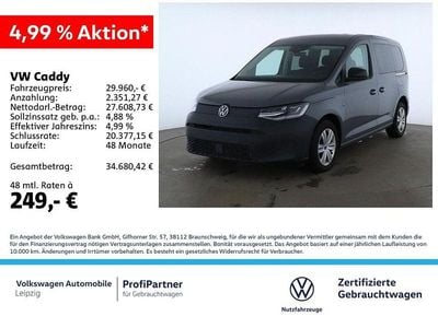 Gebraucht VW Caddy Basis 122 PS (89 kW) 2024 Grau Van / Kleinbus