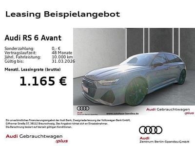 Grau Gebraucht 2024 Audi RS6 Sport Kombi | 121.888 € (Fairer Preis)