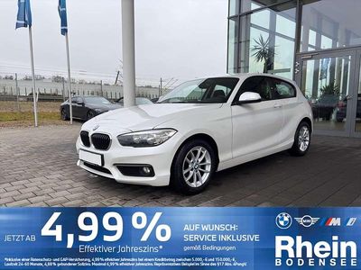Mineralweiss metallic Gebraucht 2018 BMW 116 Advantage Kleinwagen | 11.690 € (Fairer Preis)