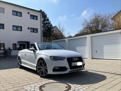 Gebraucht Audi A3 Cabriolet S-Line 150 PS (110 kW) 2015 Weiß Cabrio