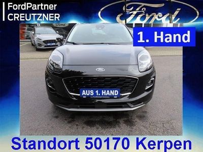 Gebraucht Ford Puma Titanium 125 PS (91 kW) 2021 Schwarz SUV