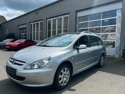 Gebraucht Peugeot 307 109 PS (80 kW) 2002 Silber Kombi