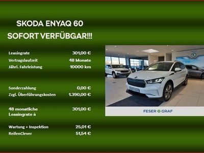 gebraucht Skoda Enyaq iV 60 LOFT/CLEVER/SOFORT VERFÜGBAR