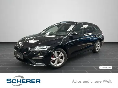 Gebraucht Skoda Octavia RS 200 PS (147 kW) 2023 Blackmagic perleffekt (metallic) Kombi