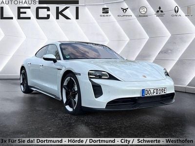 Brugt Porsche Taycan 4S Chrono 419 kW (571 HK) 2021 Hvid Sedan