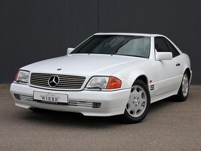 Usata Mercedes SL500 326 CV (239 kW) 1992 Bianco Cabrio