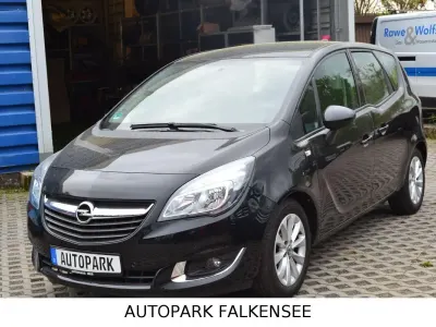 Gebraucht Opel Meriva Style 120 PS (88 kW) 2014 Schwarz Van / Kleinbus