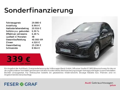 Gebraucht Audi Q5 S-Line 299 PS (219 kW) 2023 Mythosschwarz metallic SUV