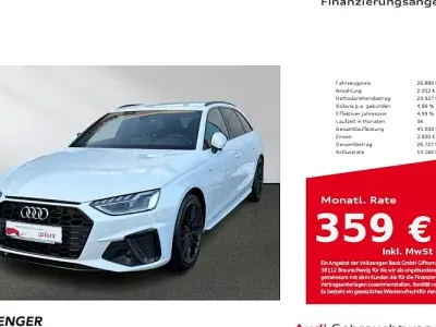 Brugt Audi A4 S-Line 163 HK (119 kW) 2022 Hvid Stationcar