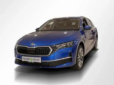 Ny Skoda Octavia 150 HK (110 kW) 2026 Blå Stationcar