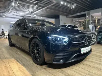 Brugt Mercedes E400 AMG 330 HK (242 kW) 2021 Sort Sedan