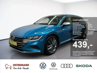 Gebraucht VW Arteon Elegance 190 PS (139 kW) 2022 Eisvogelblau metallic Kombi