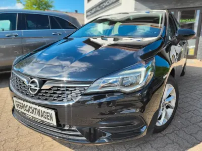 Gebraucht Opel Astra 122 PS (89 kW) 2020 Schwarz Limousine