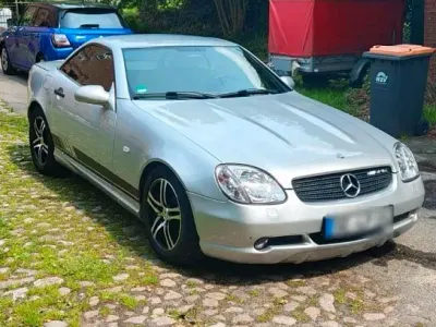 Używany Mercedes SLK230 AMG 231 KM (169 kW) 1998 Srebrny Kabriolet