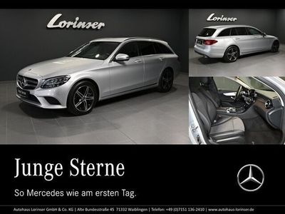 Gebraucht Mercedes C200 Avantgarde 160 PS (117 kW) 2020 Silber iridiumsilber metallic Kombi