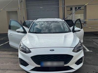 Gebraucht Ford Focus ST-Line 150 PS (110 kW) 2019 Weiß Kombi