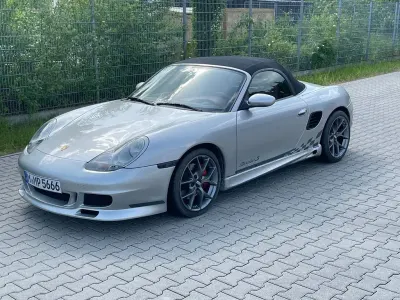 Gebraucht Porsche 986 Boxster 260 PS (191 kW) 2004 Silber Cabrio