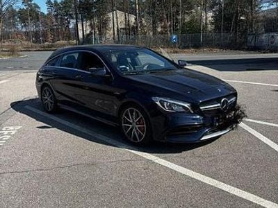 Gebraucht Mercedes CLA45 AMG Shooting Brake AMG 381 PS (280 kW) 2018 Blau Kombi