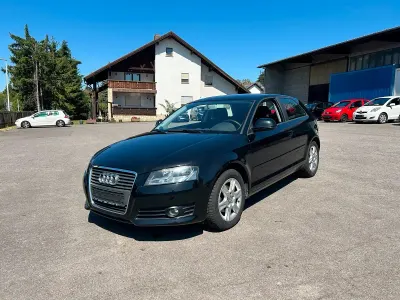 Gebraucht Audi A3 102 PS (75 kW) 2009 Schwarz Kleinwagen
