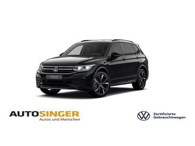 Schwarz Gebraucht 2025 VW Tiguan Allspace R-line SUV | 42.640 € (Fairer Preis)