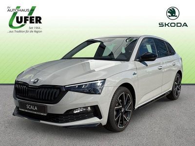 Gebraucht Skoda Scala Monte Carlo 150 PS (110 kW) 2022 Steel grau Kleinwagen