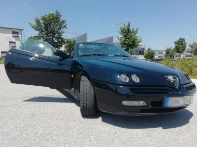 Gebraucht Alfa Romeo Spider 155 PS (114 kW) 1997 Schwarz Cabrio