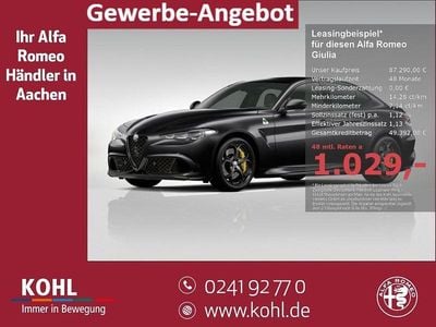 Nuova Alfa Romeo Giulia Quadrifoglio 521 CV (383 kW) 2026 Nero Berlina