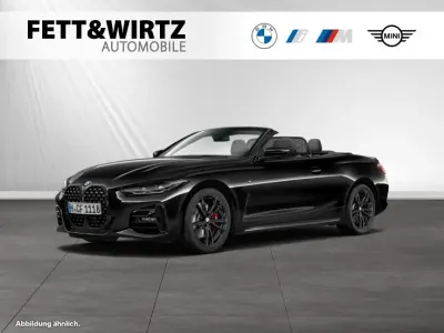 Gebraucht BMW 420 Cabriolet M Sport 184 PS (135 kW) 2024 Black sapphire metallic Cabrio