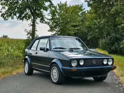 Gebraucht VW Golf Cabriolet 75 PS (55 kW) 1988 Blau Cabrio