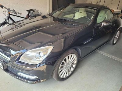 Gebraucht Mercedes SLK200 184 PS (135 kW) 2012 Schwarz Cabrio
