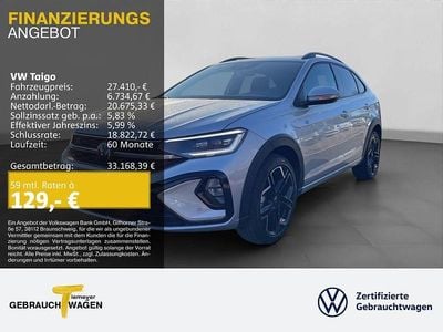 Silber Neu 2025 VW Taigo R-line SUV | 27.410 € (Guter Preis)