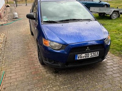 Usata Mitsubishi Colt 2009 Blu Utilitaria
