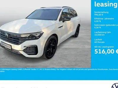 Second-hand VW Touareg R-line 286 CP (210 kW) 2023 Alb SUV