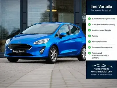 Gebraucht Ford Fiesta Titanium 149 PS (109 kW) 2020 Blau Kleinwagen