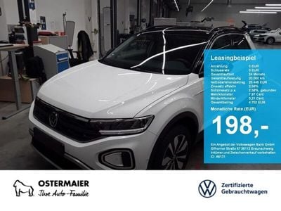 Gebraucht VW T-Roc Move 150 PS (110 kW) 2023 Weiß SUV