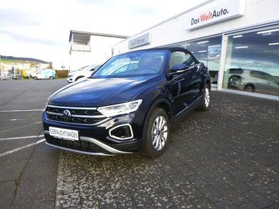 Gebraucht VW T-Roc Cabriolet Style 150 PS (110 kW) 2023 Schwarz Cabrio