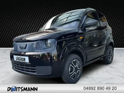 Neu Ligier Myli 11 kW (16 PS) 2025 Schwarz Kleinwagen