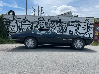 Gebraucht Maserati Ghibli 247 PS (181 kW) 1967 Schwarz Coupé