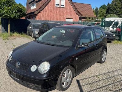 Gebraucht VW Polo Highline 64 PS (47 kW) 2005 Schwarz Kleinwagen