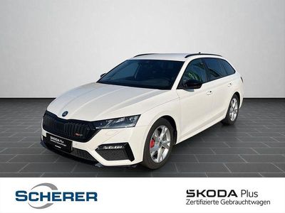 Gebraucht Skoda Octavia RS 200 PS (147 kW) 2022 Weiß Kombi