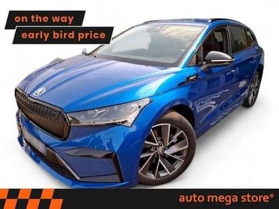 Raceblau metallic Gebraucht 2022 Skoda Enyaq iV SportLine SUV | 24.899 € (Superpreis)