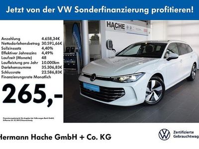 Gebraucht VW Passat Elegance 150 PS (110 kW) 2024 Pure white (weiß) Kombi