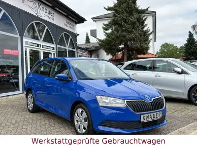 Gebraucht Skoda Fabia Active 60 PS (44 kW) 2022 Blau Kleinwagen